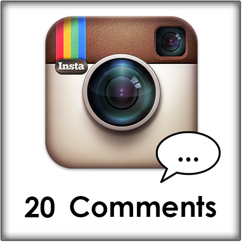20 Instagram comments kopen